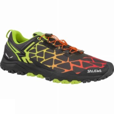 Salewa Mens Multi Track Shoe Black / Cactus